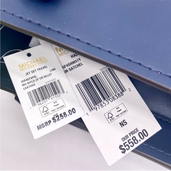 Michael Kors Small Hamilton Satchel Crossbody and Wallet Set - Picture 13 of 13